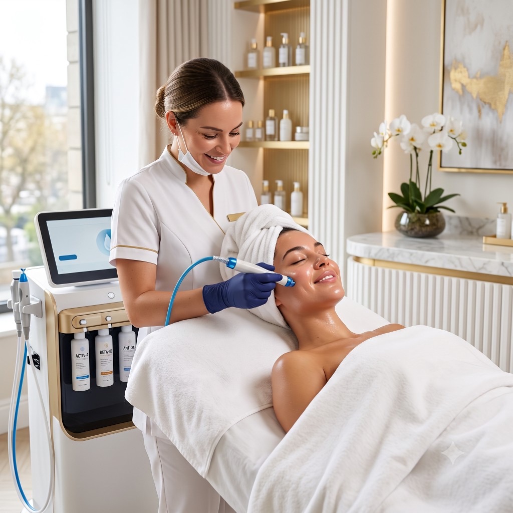 Hydrafacial cilt bakımı uygulaması — Arven VIP Çaycuma